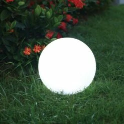 Buy ❤️ Allsop Glow 11.8" Full Moon Outdoor Table Lamp - White - Mooni 🛒