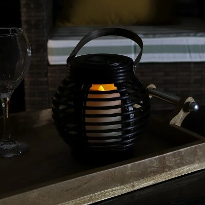 Promo โจ Sunnydaze Decor Sunnydaze Outdoor Patio Garden Lerena LED Hanging Tabletop Solar Powered Lantern with Candle - 6" - Black ๐ฏ 3 Promo โจ Sunnydaze Decor Sunnydaze Outdoor Patio Garden Lerena LED Hanging Tabletop Solar Powered Lantern with Candle - 6" - Black ๐ฏ