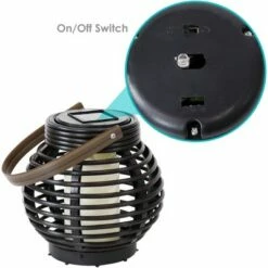 Promo โจ Sunnydaze Decor Sunnydaze Outdoor Patio Garden Lerena LED Hanging Tabletop Solar Powered Lantern with Candle - 6" - Black ๐ฏ 14 Promo โจ Sunnydaze Decor Sunnydaze Outdoor Patio Garden Lerena LED Hanging Tabletop Solar Powered Lantern with Candle - 6" - Black ๐ฏ -Outdoor Lighting Store unnamed file 906