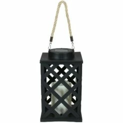 Top 10 💯 Sunnydaze Decor Sunnydaze Outdoor Modern Crosshatch Hanging Tabletop Solar LED Rustic Farmhouse Decorative Candle Lantern - 9" - Black ⌛ 12 Top 10 💯 Sunnydaze Decor Sunnydaze Outdoor Modern Crosshatch Hanging Tabletop Solar LED Rustic Farmhouse Decorative Candle Lantern - 9" - Black ⌛ -Outdoor Lighting Store unnamed file 943