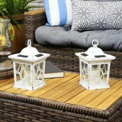 Cheapest π Sunnydaze Decor Sunnydaze Outdoor Lucien Hanging Tabletop Solar LED Rustic Farmhouse Decorative Candle Lantern - 9" - White - 2pk π― 16 Cheapest π Sunnydaze Decor Sunnydaze Outdoor Lucien Hanging Tabletop Solar LED Rustic Farmhouse Decorative Candle Lantern - 9" - White - 2pk π― -Outdoor Lighting Store unnamed file 950
