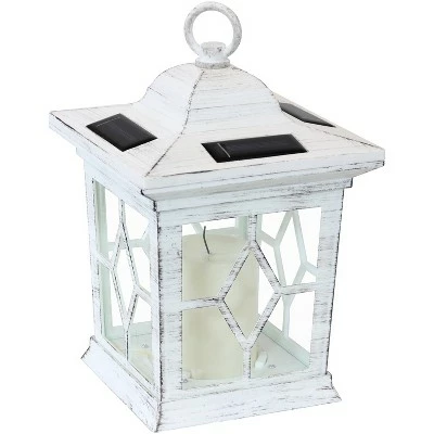 Cheapest π Sunnydaze Decor Sunnydaze Outdoor Lucien Hanging Tabletop Solar LED Rustic Farmhouse Decorative Candle Lantern - 9" - White - 2pk π― 9 Cheapest π Sunnydaze Decor Sunnydaze Outdoor Lucien Hanging Tabletop Solar LED Rustic Farmhouse Decorative Candle Lantern - 9" - White - 2pk π― - Image 7