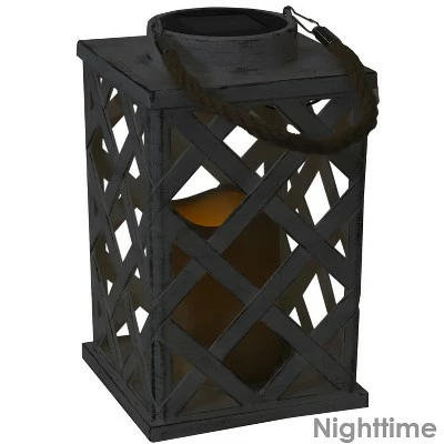 Discount ๐ฅ Sunnydaze Decor Sunnydaze Outdoor Modern Crosshatch Hanging Tabletop Solar LED Rustic Farmhouse Decorative Candle Lantern - 9" - White - 2pk ๐ 3 Discount ๐ฅ Sunnydaze Decor Sunnydaze Outdoor Modern Crosshatch Hanging Tabletop Solar LED Rustic Farmhouse Decorative Candle Lantern - 9" - White - 2pk ๐