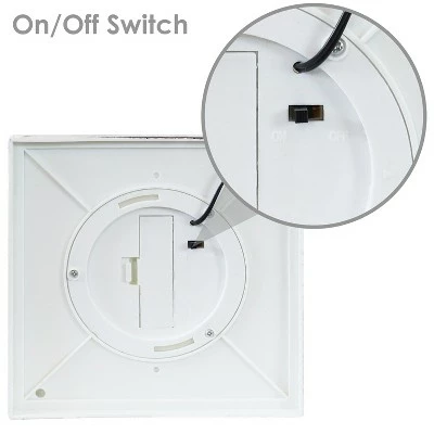 Discount ๐ฅ Sunnydaze Decor Sunnydaze Outdoor Modern Crosshatch Hanging Tabletop Solar LED Rustic Farmhouse Decorative Candle Lantern - 9" - White - 2pk ๐ 6 Discount ๐ฅ Sunnydaze Decor Sunnydaze Outdoor Modern Crosshatch Hanging Tabletop Solar LED Rustic Farmhouse Decorative Candle Lantern - 9" - White - 2pk ๐ - Image 4