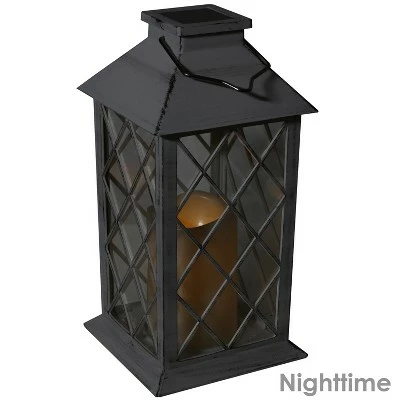 Outlet 🥰 Sunnydaze Decor Sunnydaze Outdoor Concord Hanging Tabletop Solar LED Rustic Farmhouse Decorative Candle Lantern - 11" - White 🎉 3 Outlet 🥰 Sunnydaze Decor Sunnydaze Outdoor Concord Hanging Tabletop Solar LED Rustic Farmhouse Decorative Candle Lantern - 11" - White 🎉
