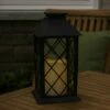 Top 10 ⌛ Sunnydaze Decor Sunnydaze Outdoor Concord Hanging Tabletop Solar LED Rustic Farmhouse Decorative Candle Lantern - 11" - Black ⭐ -Outdoor Lighting Store unnamed file 995