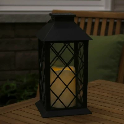 Top 10 ⌛ Sunnydaze Decor Sunnydaze Outdoor Concord Hanging Tabletop Solar LED Rustic Farmhouse Decorative Candle Lantern - 11" - Black ⭐ 3 Top 10 ⌛ Sunnydaze Decor Sunnydaze Outdoor Concord Hanging Tabletop Solar LED Rustic Farmhouse Decorative Candle Lantern - 11" - Black ⭐