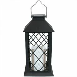 Top 10 ⌛ Sunnydaze Decor Sunnydaze Outdoor Concord Hanging Tabletop Solar LED Rustic Farmhouse Decorative Candle Lantern - 11" - Black ⭐ 12 Top 10 ⌛ Sunnydaze Decor Sunnydaze Outdoor Concord Hanging Tabletop Solar LED Rustic Farmhouse Decorative Candle Lantern - 11" - Black ⭐ -Outdoor Lighting Store unnamed file 999